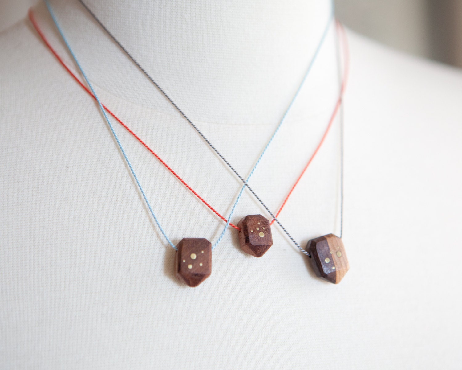 Last Prize Fragment Necklace on Silk Thread Made to Order