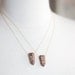 Zebra Wood Arrow Necklace Made to Order