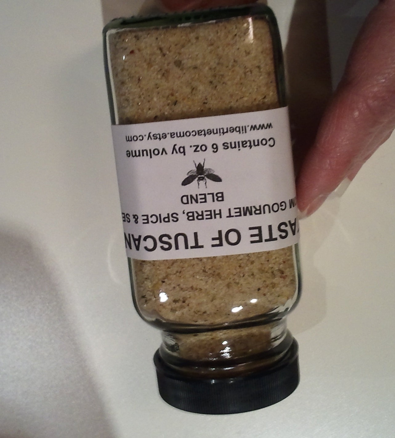 Custom Salt and Spice Blend in 6 oz Shaker Bottle