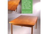 Danish Modern Dining Table in Teak