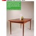 Danish Modern Dining Table in Teak With Arched Frame