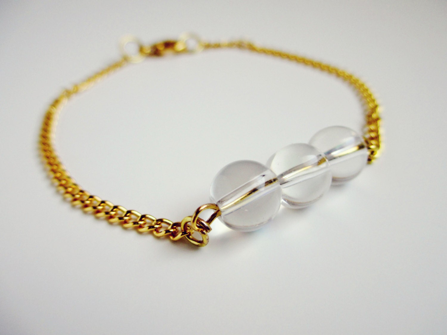 Crystal Bauble Bead Bracelet