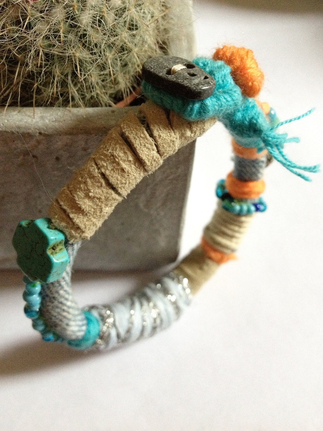 Gigri Bracelet Turquoise Cross