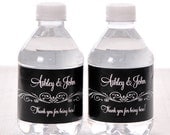 30 Wedding Water Bottle Labels - Waterproof Self Stick Labels Il_170x135