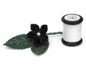 Beautiful Boutonnières: Black Dotty