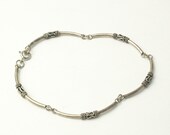 Vintage Sterling Silver Wire Wrap Panel Bracelet Fine Jewelry on Etsy