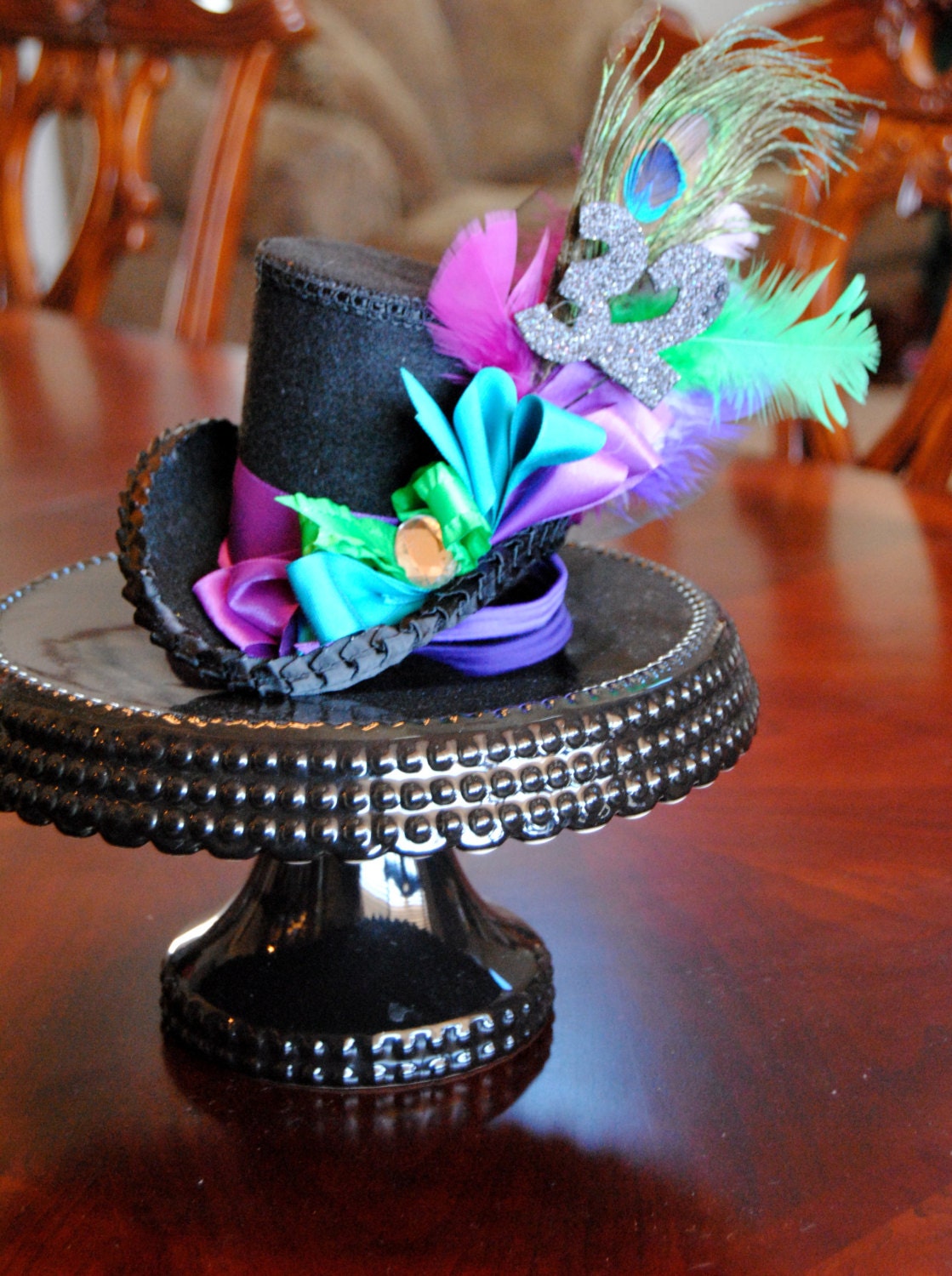 Mini Top HAT - DAPPER -  Top Hat For Birthday, Mad Hatter, Circus, Men, Women, Costume, Boys, Girls - KROWN Kreations