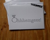 Pack of 20 - Engagement Announcement Cards