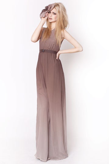 secret PAL - Maxi dress Swarovski belt ombre
