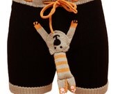 Sexy men Shorts Handmade, Men, Present, Gift Underwear deer