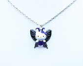 Butterfly Hello Kitty Charm Necklace
