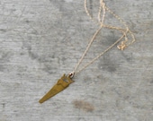 Antique Charm Necklace. Industrial Atkins Silver Steel Saw . 1915.