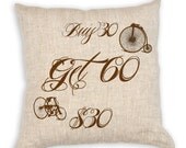 Antique Vintage Illustrations Buy 30 Get 60 Digital Downloads for Burlap Pillows, Papercrafts, Tote Bags, Transfer, Pillows, etc