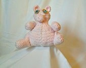 Crochet free form pig OOAK