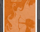 Brave Merida Art Poster 11x17