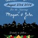 Custom Save the Date Night City Digital File