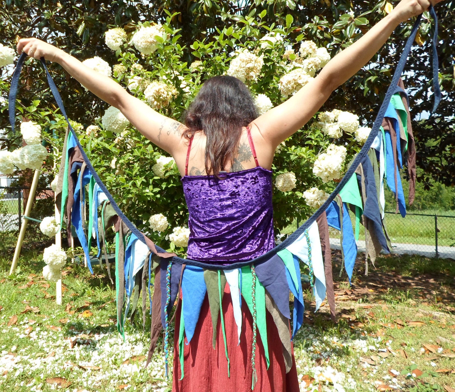 Festival Forest Fairy Wrap Skirt