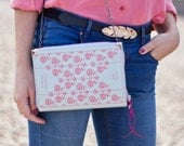Blue Jane Austen Sense and Sensilbility Book Clutch