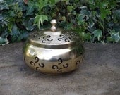 Vintage Large Brass Censer: Magic, Witchcraft, Wicca, Pagan
