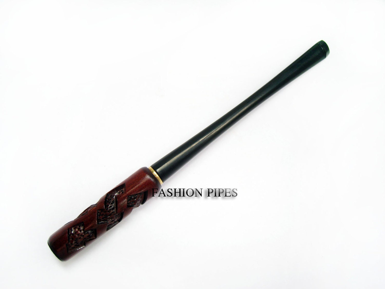 New Fashion Ladies Genuine Cigarette Holder "Audrey Hepburn" 6.5" - 160 mm, Elegant  Wood Regular Holder, Best Offer