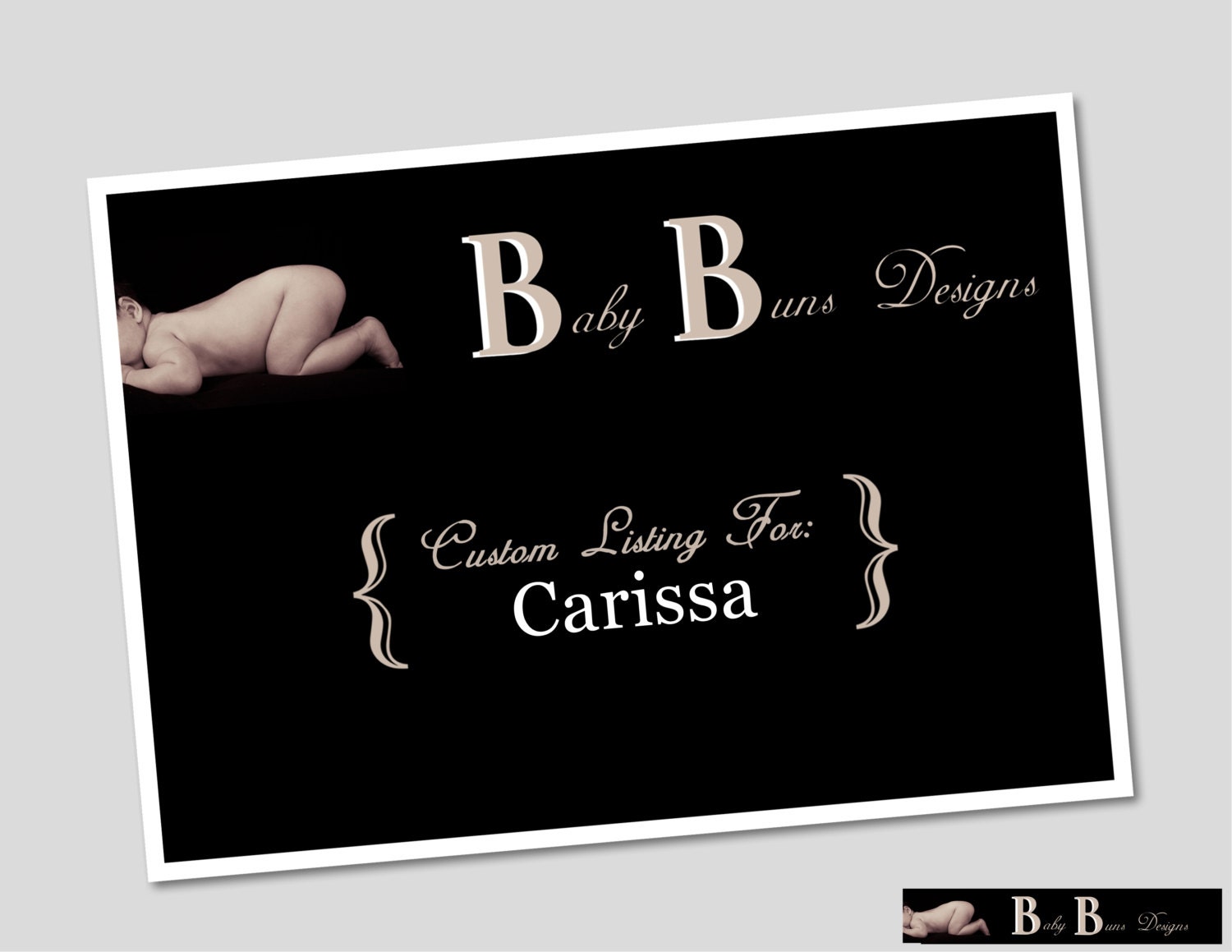 Custom Listing for Carissa