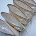 Linen Country Wedding Clutch Purse, Linen, Bridesmaid Gift - Set of 3