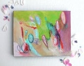 Expressionist Abstract Painting Modern Art "I Can Hear More Clearly Now"