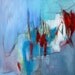 Acrylic Painting Urban Contemporary "Familiar Gesture"