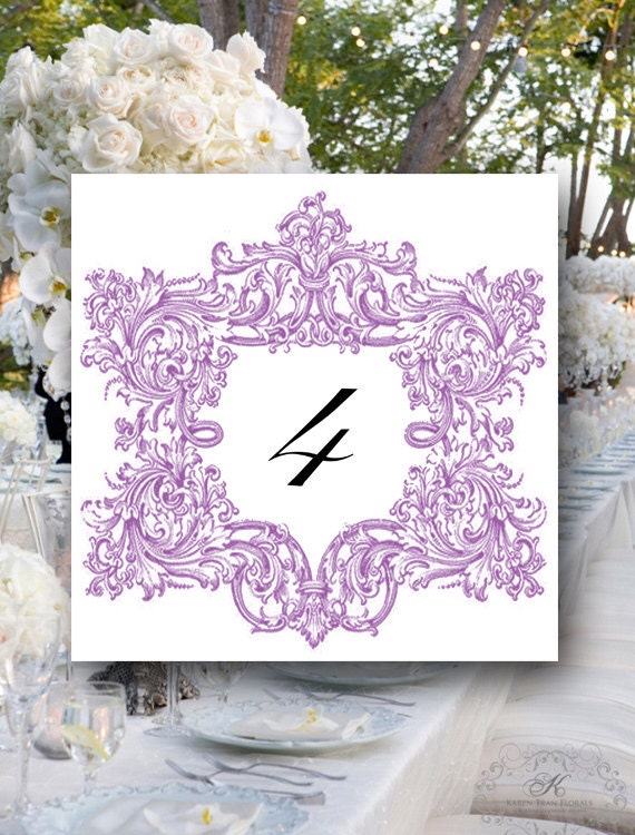 Wedding Table Numbers, Your Custom Color, Event Table Numbers, Bridal Shower Table Numbers, Wedding Place Cards