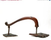 20% OFF VINTAGE SALE Brass Door Handle Entryway or Vestibule