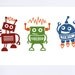 Postcard  "Robot Parade"