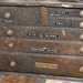 FINAL SALE - Wood Machinist Tool Box, Machinist Chest, Old Tool Box, Art Box, Beautiful Machinist Box
