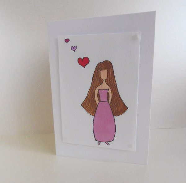 Thoughts of Love Valentine's Day Card