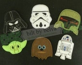 Pre-cut Felt Embellishments - Felty for Hair Bows, Clips & More - Star Wars