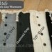 SALE SALE The Miss Molly - off-white Slouchy Button Down leg warmers w/ Ivory Knit Lace - Legwarmers (item no. 7-16)