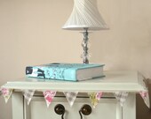Miniature Floral Bunting, Mini Floral Garland Banner