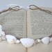 rustic mermaid shell crown beach wedding