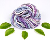 Handspun Yarn, Soft Merino, hand dyed three ply