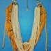 Lupe II / River with glass beads and fringes