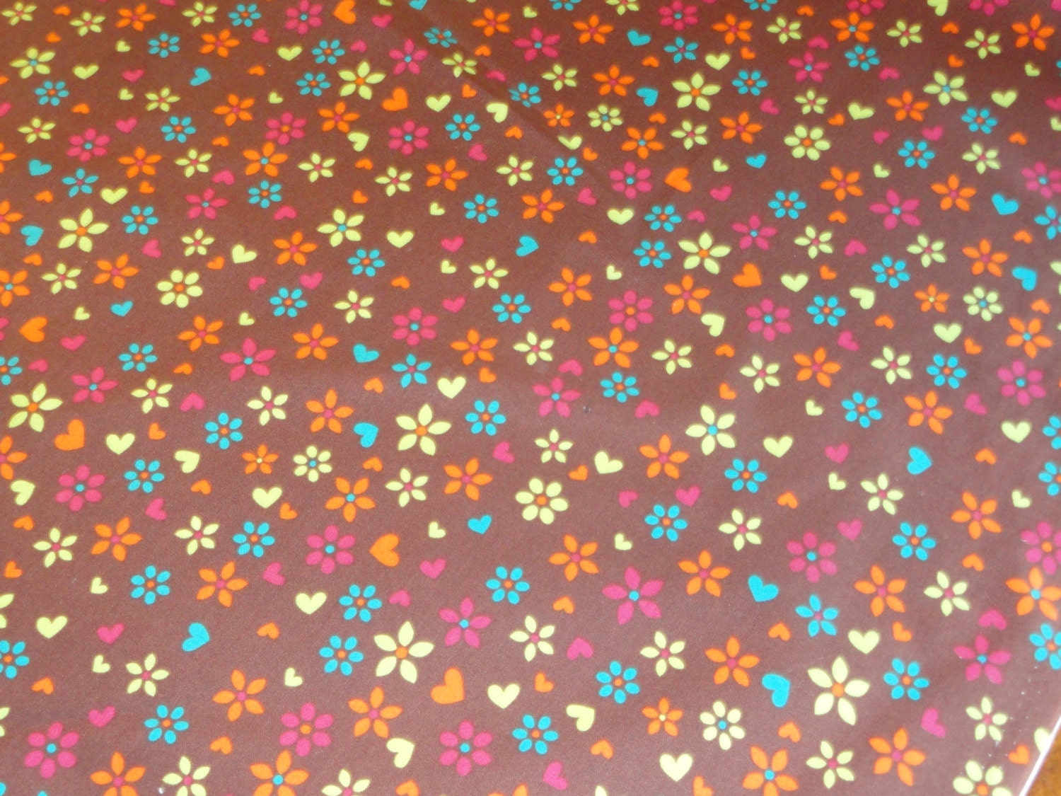 Hearts, Flowers and OWLS Baby Quilt for girls. Gorgeous bright colors, PINK, turquoise, green and brown