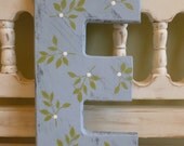 Custom Large Letter Initial Monogram Family Name Wall Decor Housewarming Wedding  Anniversary Gift