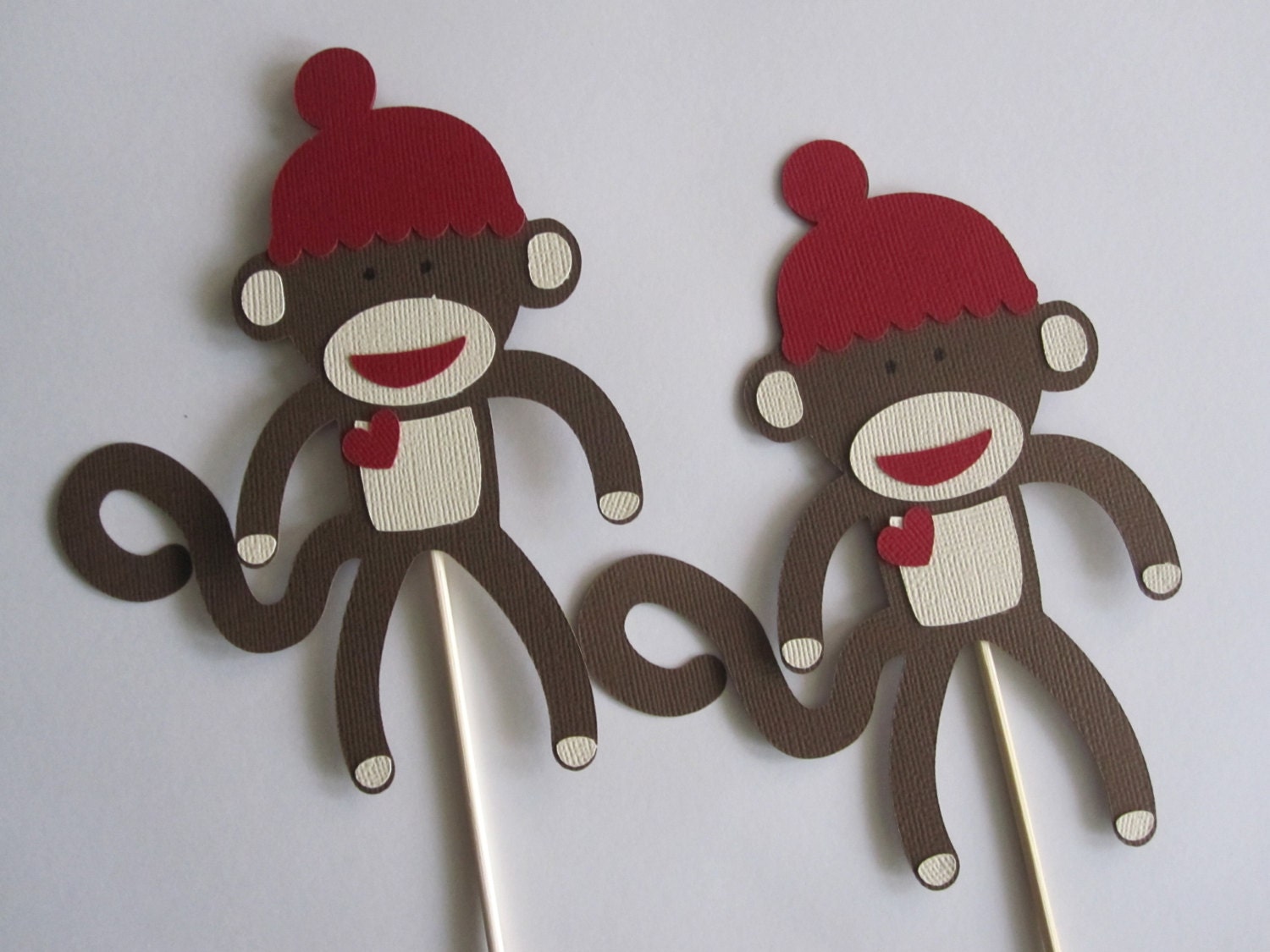 3 Sock Monkey Centerpieces Il_170x135