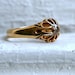 Stunning Antique 18K Yellow Gold Diamond Engagement Ring.