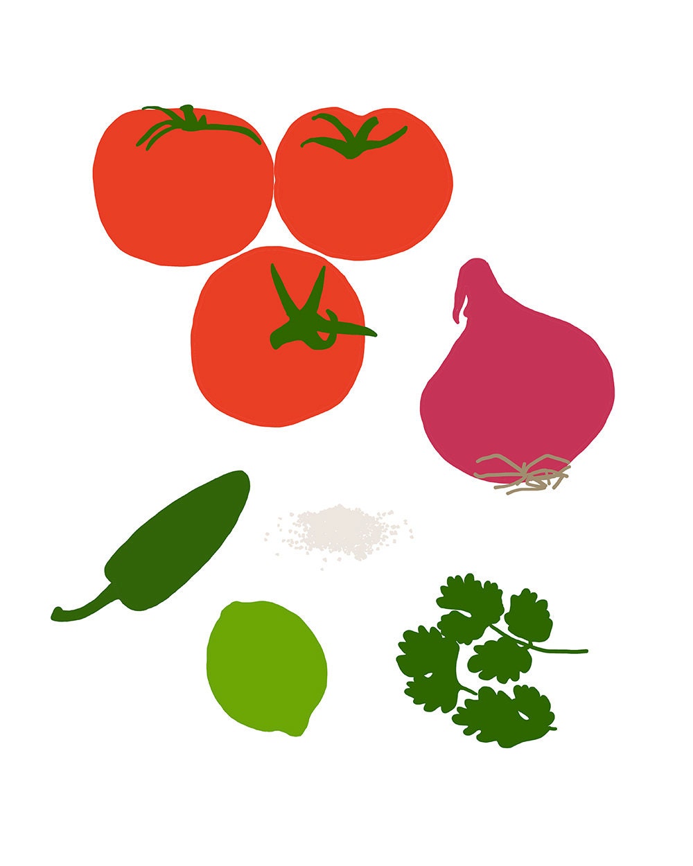 Fine Art Print.  Pico de gallo.  May 21, 2013.