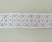 Vintage novelty lace - early 1900's lace made with rick-rack and crochet
