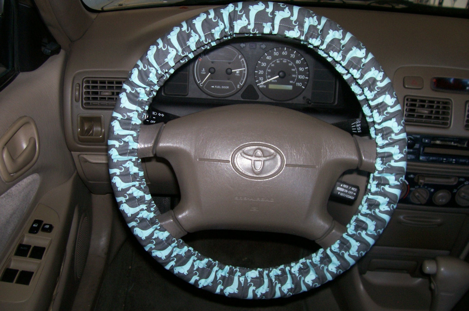 Dachshund Steering Wheel Cover