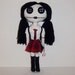 School Girl Gothic Rag Doll