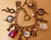 Deluxe Vintage style Harry Potter charm bracelet