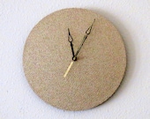 Unique Wall Clock, Home Decor, Home and Living, Gold Wall Clock, Decor and Housewares, Eco Friendly Decor, Wall Decor, Unique Decor