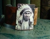 Chief Joseph cuff bracelet LARGE size cuff plus size cuff mens cuff